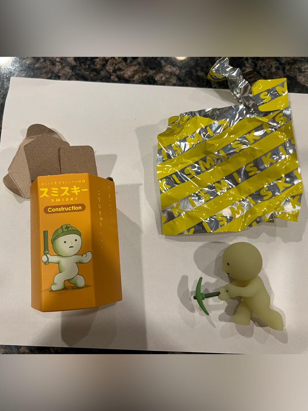 Smiski Construction series - Ax figure